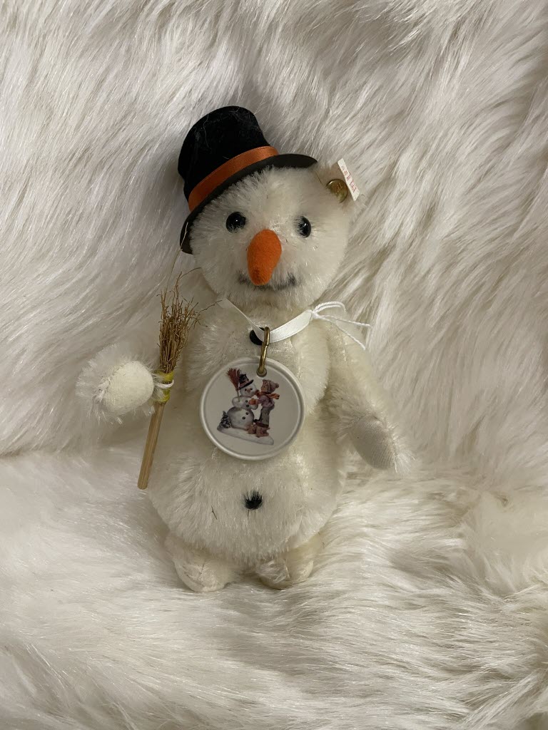 1999 Steiff EAN 996207 Snowman, 18cm